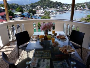 Outdoor dining - Deluxe room(Grace Hotel) (Sabang Beach)