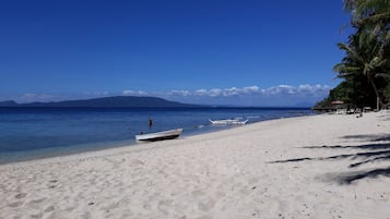 On the beach