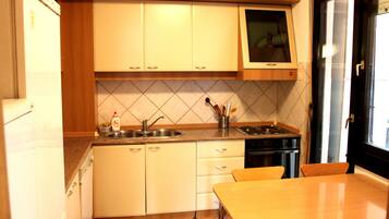 Microwave, oven, dishwasher, electric kettle