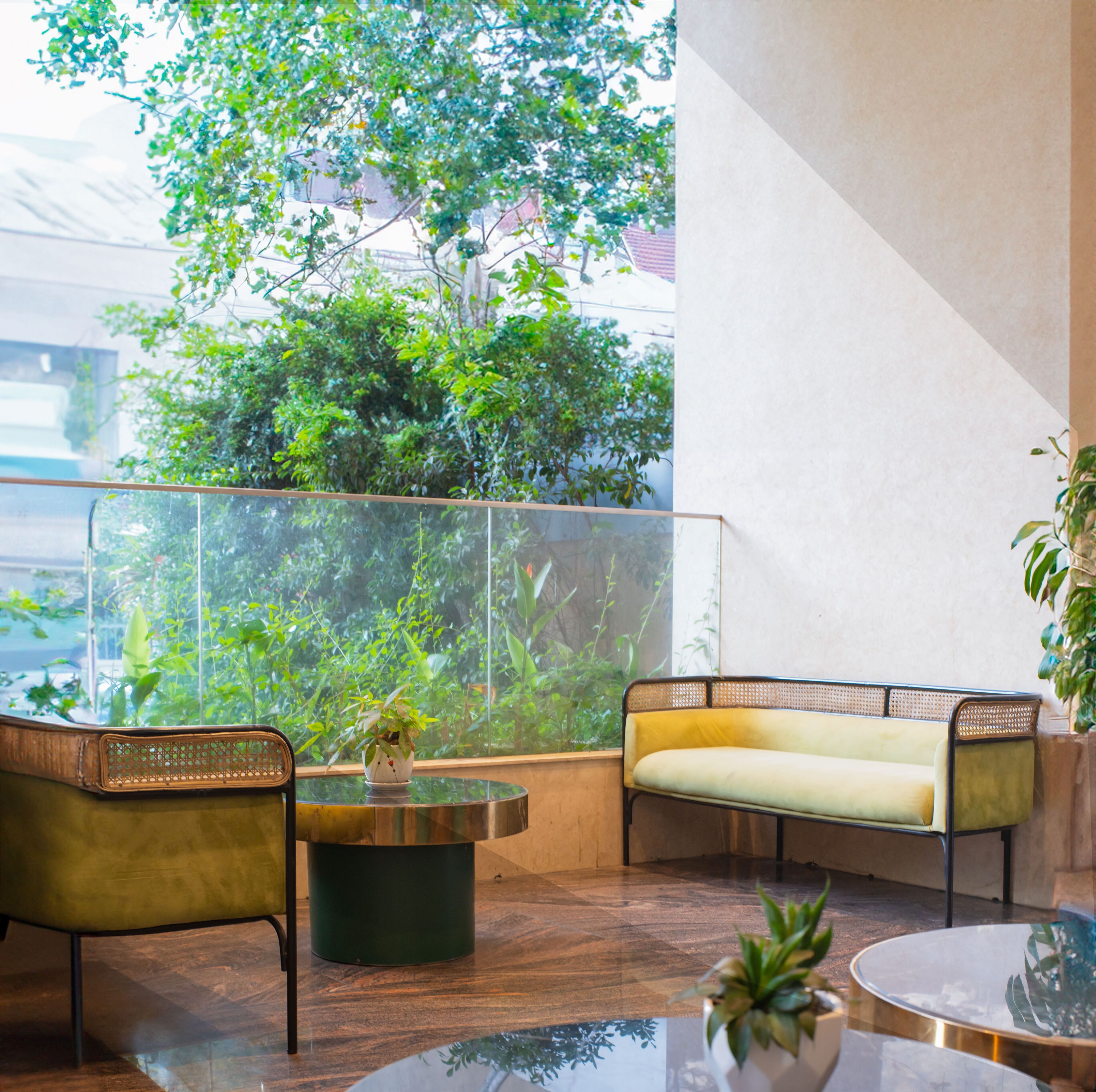 Voorkant van accommodatie