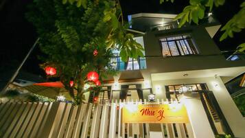 Front of property - evening/night