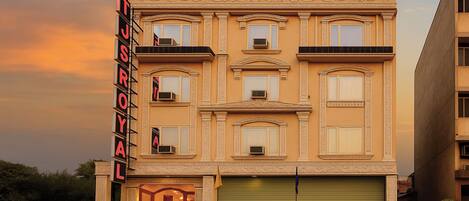 Fassade der Unterkunft