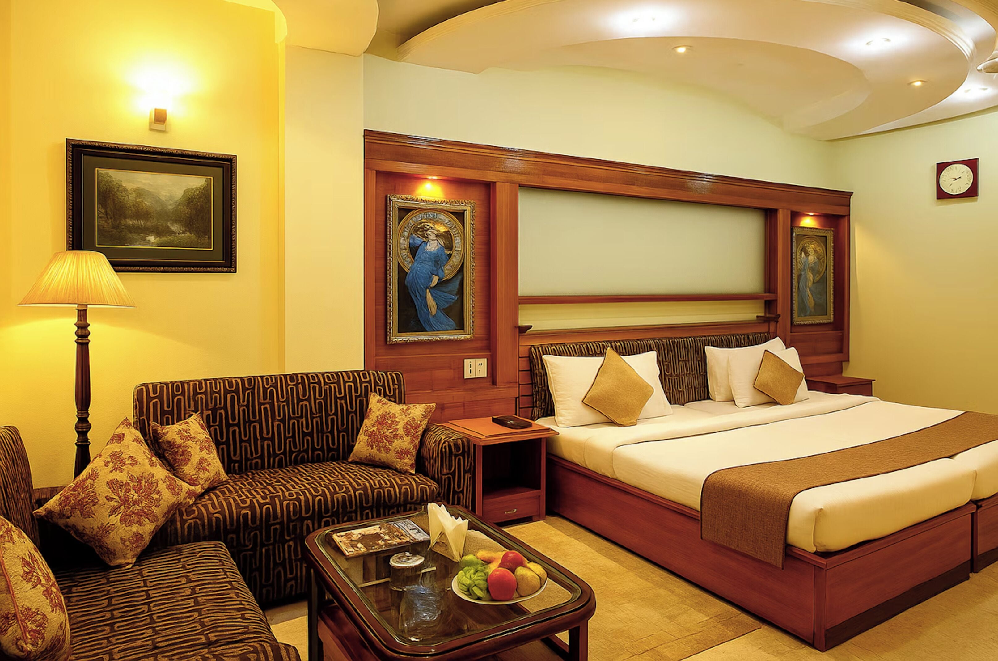 Super Deluxe Room | Premium bedding, desk, laptop workspace, blackout curtains