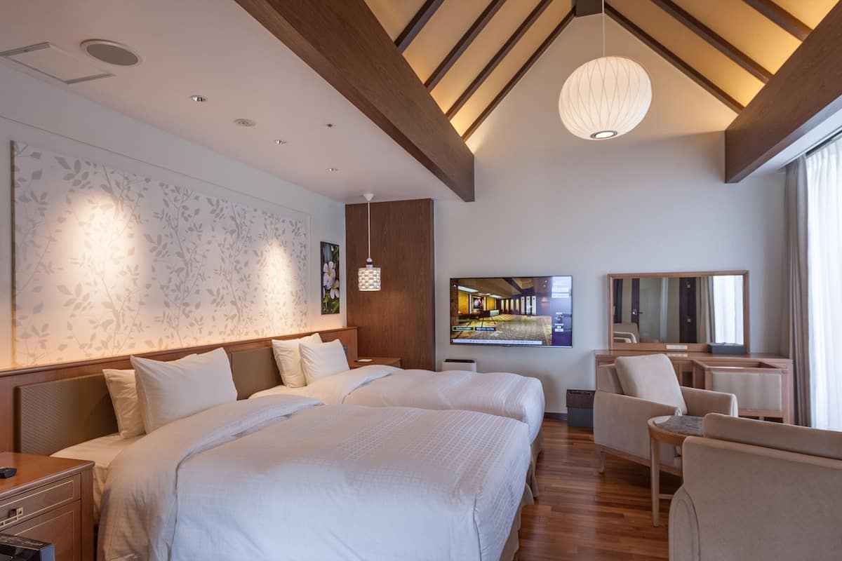 exes pool villa suite, non smoking / access to lounge | 1 bedroom, in-room safe, desk, iron/ironing board