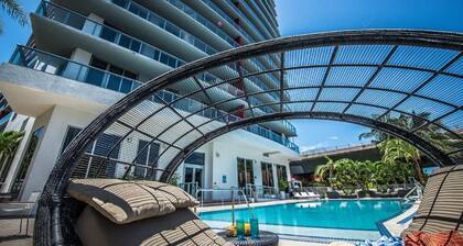 Condominio de playa Increíble vista al piso 31 2 habitaciones 2 baños