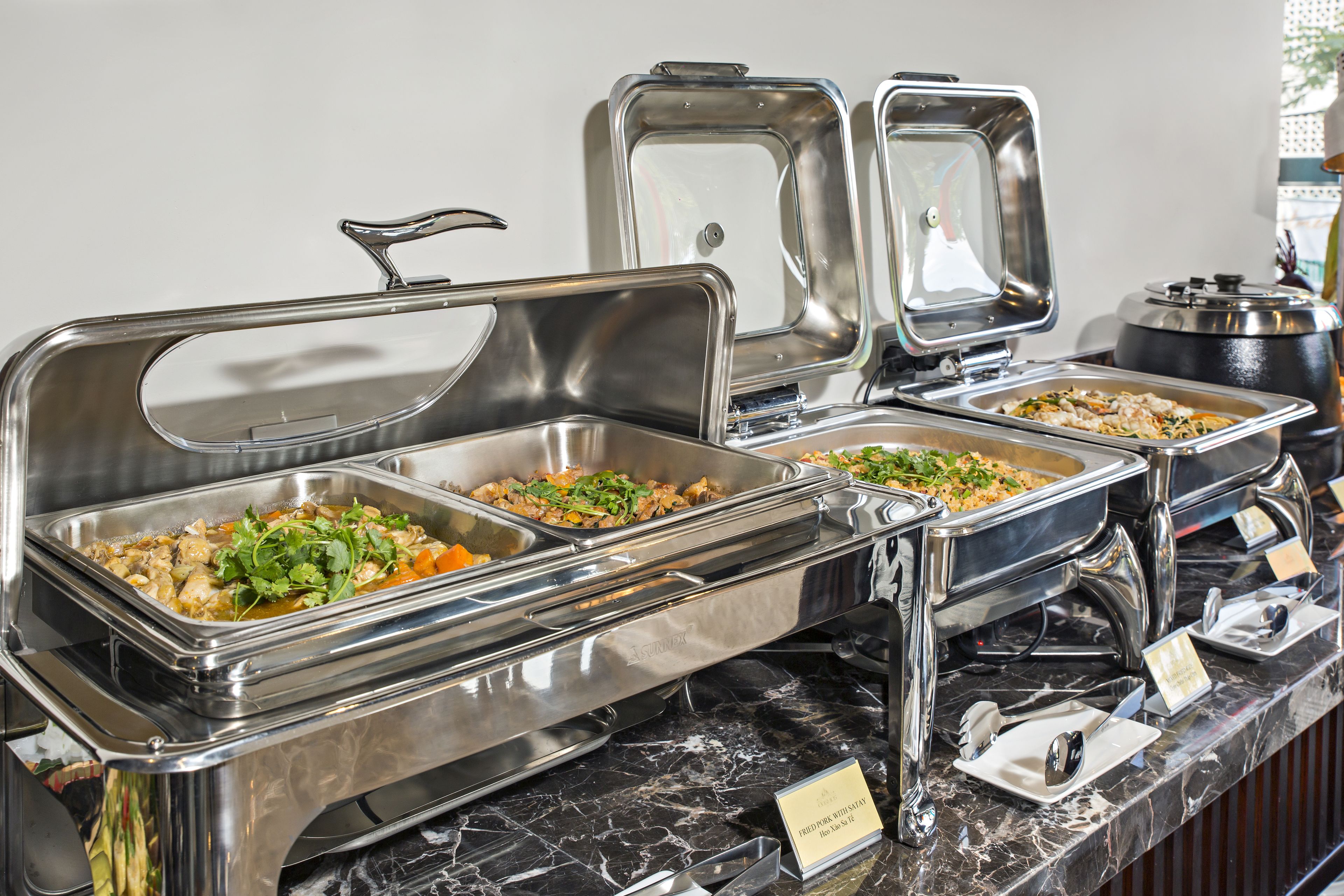 local and international cuisine