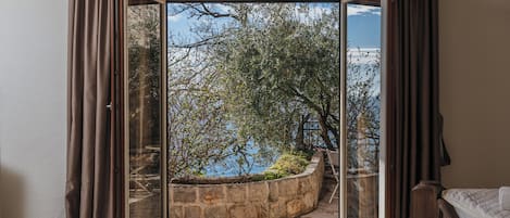 Chambre Confort double, vue sur la mer | Vue de la chambre