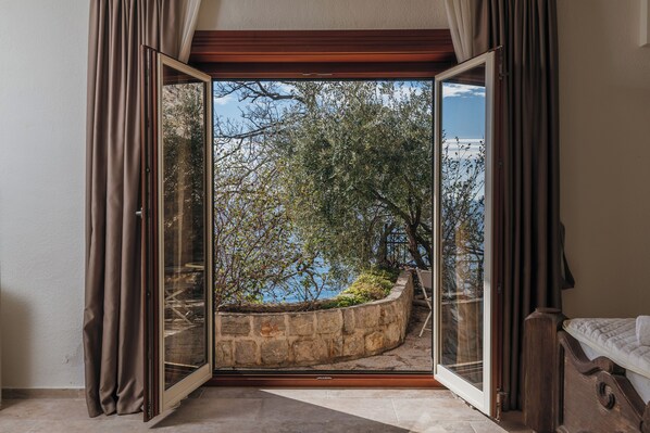 Comfort Double Room, Sea View | View from room - Pietra Mare Apartments (Petrovac)