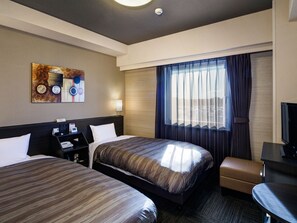 ห้องคอมฟอร์ททวิน, ปลอดบุหรี่ | โต๊ะทำงาน, Wi-Fi ฟรี, ผ้าปูที่นอน