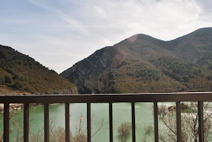 Appartement, 1 chambre, vue sur le lac | Terrasse/patio