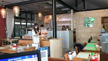 Daily buffet breakfast (THB 200 per person)