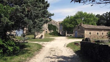 Entrée de l’hébergement