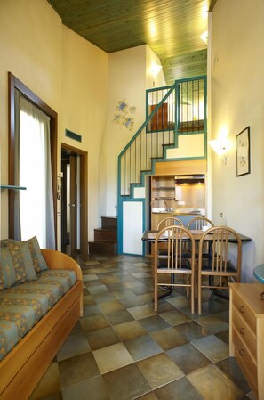 Duplex | Living area - Residence Mirelladue (Ponte di Legno)