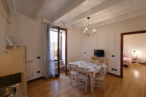 Apartment, Multiple Beds, Balcony (1st floor) | Living area