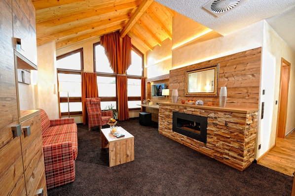 Living area - Wellness Hotel Talblick (Schoemberg)