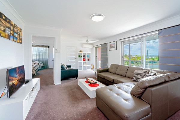 Apartment, 2 Bedrooms, River View | Desk, blackout drapes, iron/ironing board, free WiFi