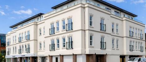 Façade de l’hébergement