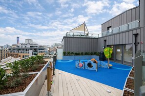 Children’s play area – outdoor - Roomspace Apartments -Vertex House (Croydon)