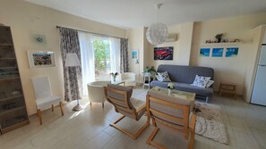 Comfort Villa, Sea View | Living area | LCD TV - Villa Kizkalesi (Silifke)