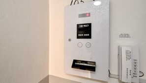 Mostrador para check-in y check-out