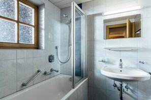 Hair dryer, towels