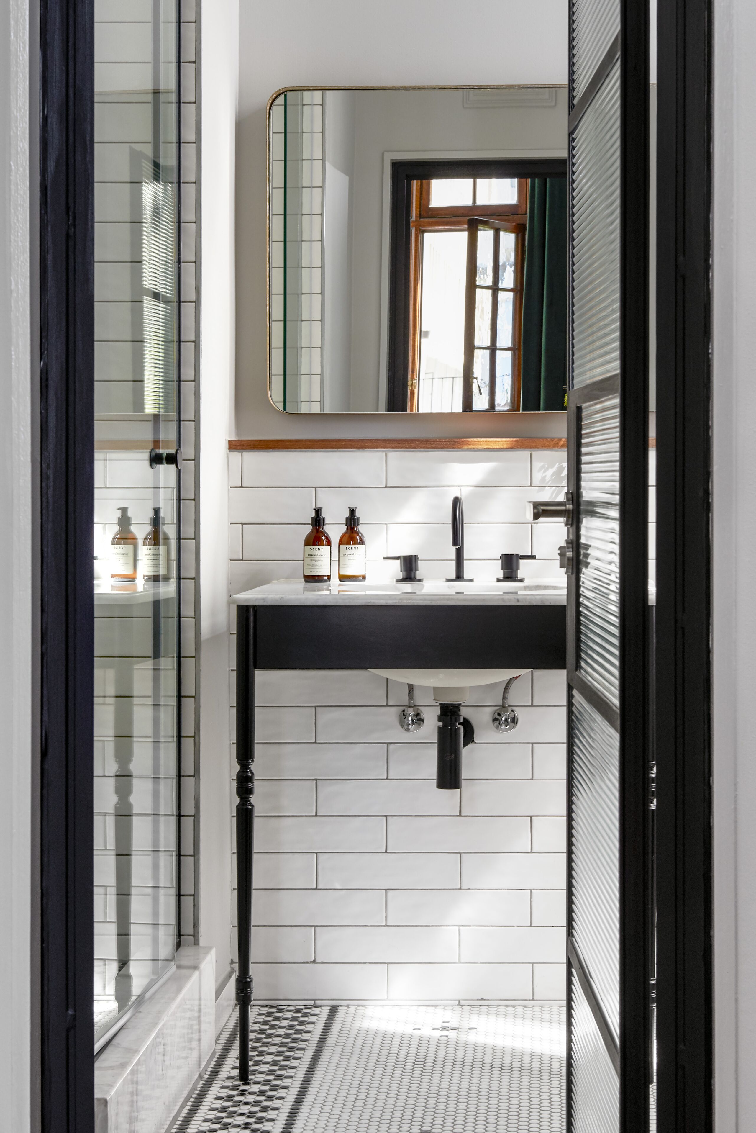 suite, 1 king bed, city view | bathroom | shower, designer toiletries, hair dryer, bathrobes