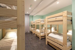 Shared Dormitory, Mixed Dorm (1 bed in a 10-Bed Dormitory Room)
