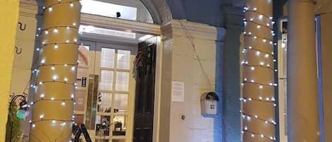 Entrée de l’hébergement