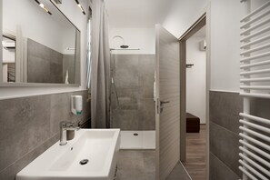 Regadera, amenidades de baño gratuitas, secadora de cabello, bidet 