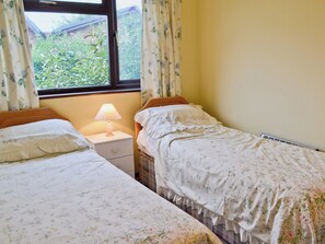 2 bedrooms, bed sheets