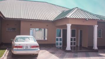 Fassade der Unterkunft