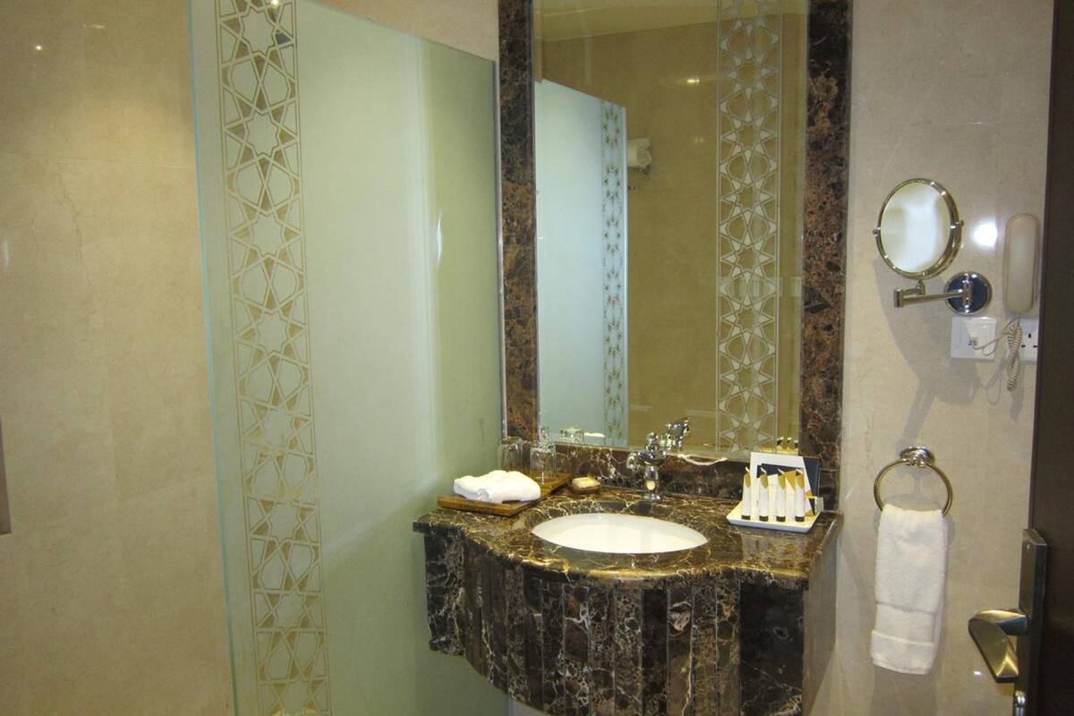 free toiletries, hair dryer, bathrobes, slippers