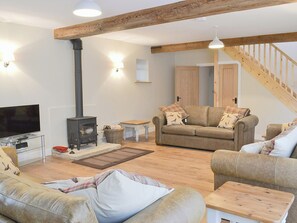 TV, fireplace - Waggoners Ban - 29579 (North Willingham, near Market Rasen)
