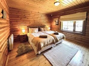 2 sovrum och sängkläder