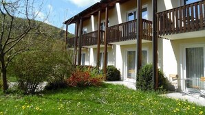 Fassade der Unterkunft