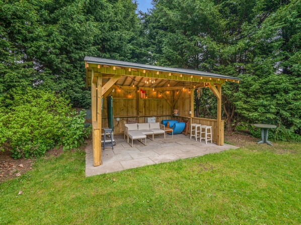 Overnattingsstedets uteområder