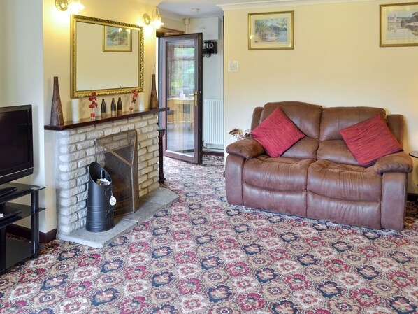 Fireplace - 2 bedroom accommodation in Carn Brea, Redruth (Carn Brea, Redruth)