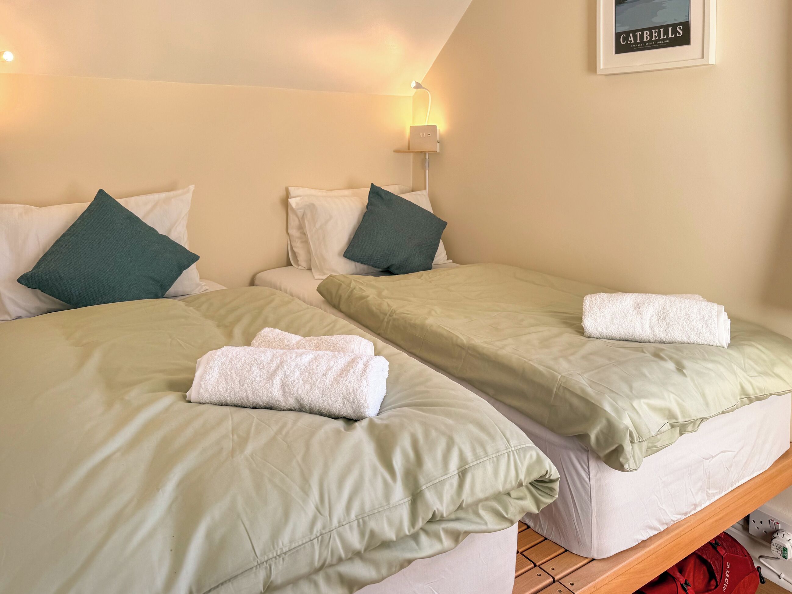 2 habitaciones, wifi gratis y ropa de cama 