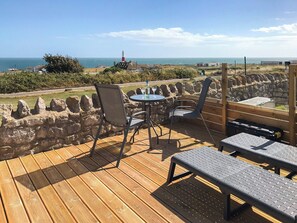 Outdoor dining - 2 bedroom accommodation in Portland, near Weymouth (Portland, near Weymouth)