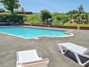 Una piscina climatizada