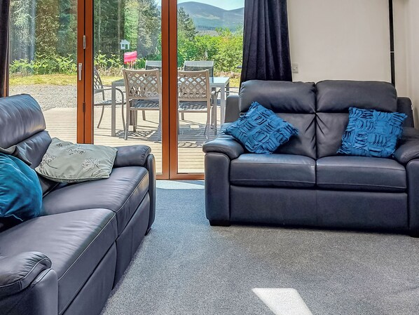 TV, fireplace - 3 bedroom accommodation in Strachan, near Banchory (Strachan, near Banchory)