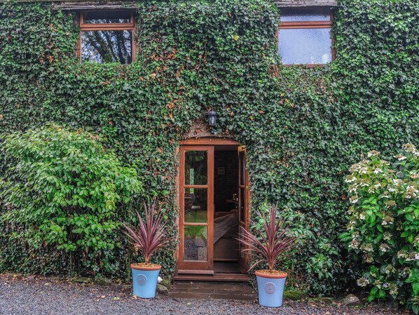 Exterior detail - This family cottage is an ideal touring base for the Wye Valley and River Usk. (Grosmont, near Abergavenny)