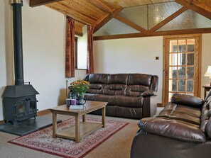 Fireplace - 2 bedroom accommodation in Parkham, near Bideford (Parkham, near Bideford)
