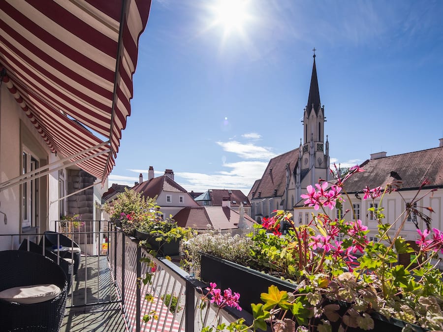 Superior Double or Twin Room, Private Bathroom | Balcony view