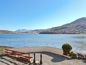 Blick von der Unterkunft