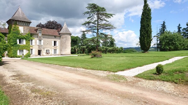 Façade de l’hébergement