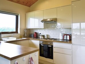 Dishwasher, highchair, cookware/dishes/utensils