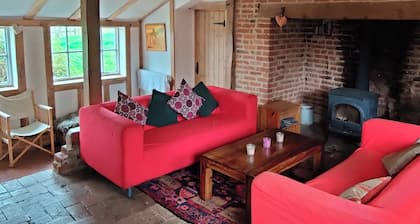 Exceptional cottage with country views.