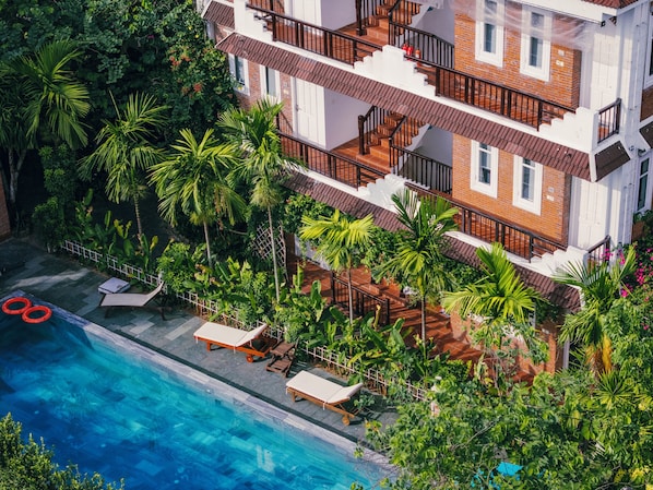 Façade de l’hébergement