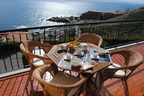 Appartement, 1 chambre, terrasse, vue mer (Barreirinha II) | Terrasse/Patio